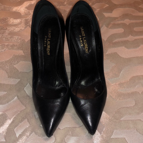 Saint Laurent Shoes - 2018 SAINT LAURENT SZ37 Black Heels